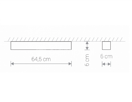 Lampa sufitowa SOFT CEILING LED 60X6 Nowodvorski 7540 biały