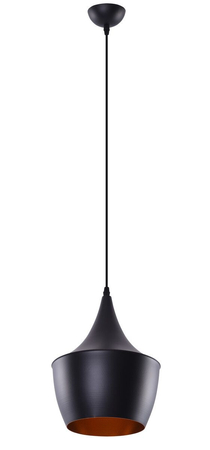 Lampa wisząca ORIENT BLACK/GOLD Azzardo AZ1406 czarny/złoty