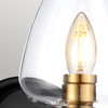 Kinkiet Elstead Lighting Armand czarny/mosiądz DL-ARMAND1-AB