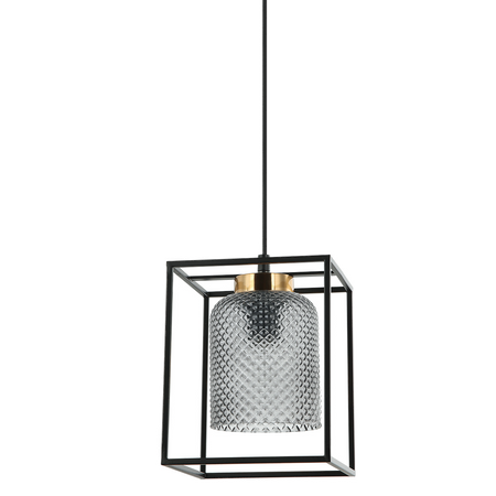 Lampa wisząca Italux PND-23231-1-BK+SG Sinella
