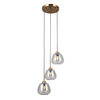 Lampa wisząca Italux PND-40824-3-GD Złoty