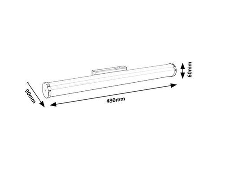Lampa łazienkowa Rabalux Sonja 2108 chrom
