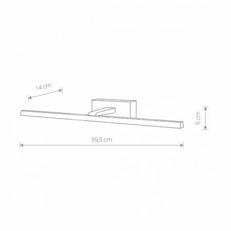 Lampa VAN GOGH LED white M 9350 Nowodvorski Lighting