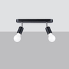 Sollux Lighting Plafon FORNES 2 czarny SL.1121