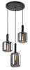 Lampa wisząca Rabalux Lissandra 72103 czarny matowy