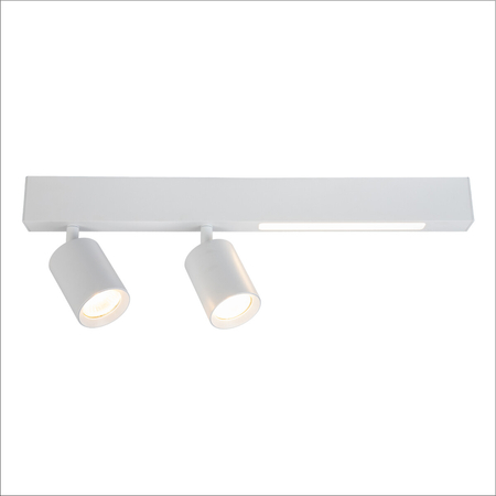 Milagro Lampa Sufitowa Magnet 5W+2xGU10 3000/4000K Biały ML1133 CZARNY