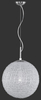 Lampa wisząca Trio 307804100 srebrny