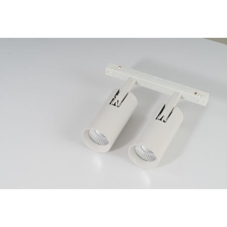 Lampa szynowa magnetyczna Azzardo ALFA MAKITA 2 TRACK MAGNETIC 2x7W CCT BLUETOOTH WHITE AZ4839 WHITE