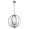 Lampa wisząca Elstead Lighting Corinne szary FE-CORINNE-3P-M