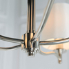 Endon Lighting Lampa wisząca 95826 biały/chrom