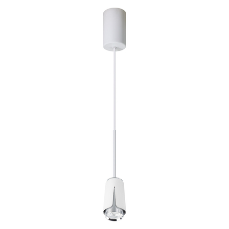 Milagro Flower Chrome Lampa Wisząca 1xGU10 Biały ML0275 BIAŁY + CHROM