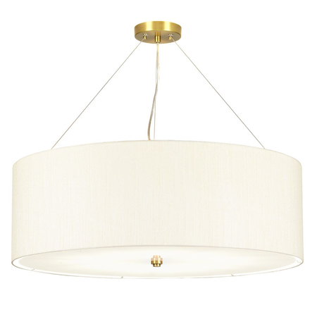 Lampa wisząca Elstead Lighting Pearce mosiądz DL-PEARCE34-7LT-IV-AB