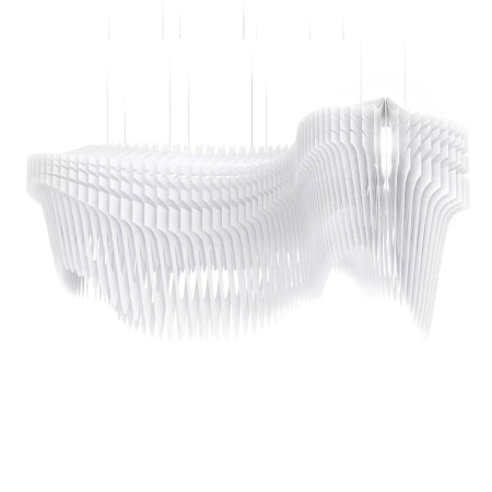 Lampa wisząca Slamp ARIA INFINITA 2 - WHITE ARISXXLWHT06T00A02EU biały
