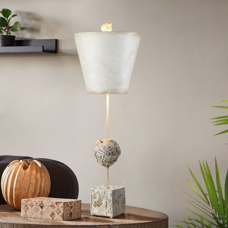 Lampa stołowa Elstead Lighting Petra biały FB-PETRA-TL