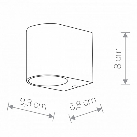 Lampa ARRIS I inox 9516 Nowodvorski Lighting