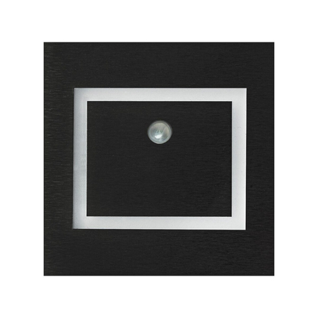Eko-Light Oprawa schodowa EVRA BLACK Barwa Neutralna 4000K 12V z czujnikiem ruchu EKS6903 CZARNY