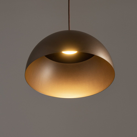 Lampa wisząca HEMISPHERE SUPER S Nowodvorski 10618 brąz