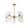 Lampa wisząca Italux Monza PND-57602-5-BRO Mosiężny