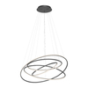 Lampa wisząca TESSARA Zuma Line 2124-13 grafitowy