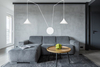 Lampa wisząca ABRAMO 2 WHITE Emibig 159/2 biały