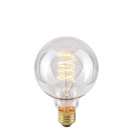 Żarówka dekoracyjna Italux E27 4W 2200K G95 Spiral Clear
