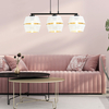 Lampa wisząca MALIA 3 Emibig 1184/3 biały/czarny