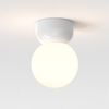Lampa sufitowa Astro Lyra Ceiling 140 1472003 Biała Szkliwiona Ceramika
