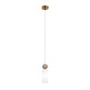 Lampa wisząca Italux Santos PND-95331-1-BRSS Mosiężny