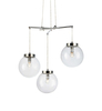 Lampa wisząca Markslöjd SICILY 107015 chrom/przezroczysty