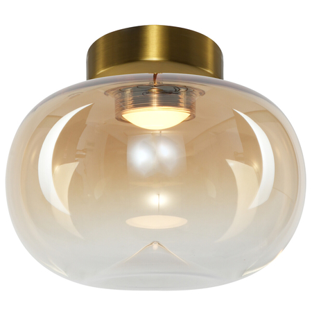 Milagro Lampa sufitowa VASO AMBER 4W ML1411 ZŁOTY