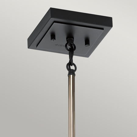 Lampa wisząca Kitner - 1 źródło światła - Polerowany nikiel Quintiesse QN-KITNER-P-PN