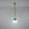 Sollux Lighting Lampa wisząca DIEGO 3 zielony SL.0582