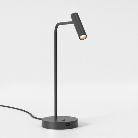 Lampa stołowa Astro Enna Desk USB C 1058210 Matowy Czarny
