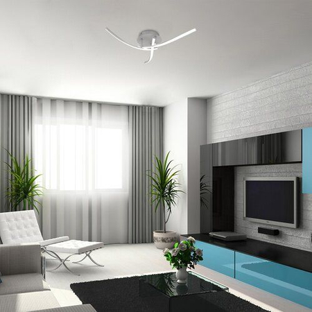 Lampa sufitowa Rabalux Tatjana 3144 srebrny