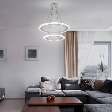 Lampa wisząca Rabalux Adrienne 2429 srebrny