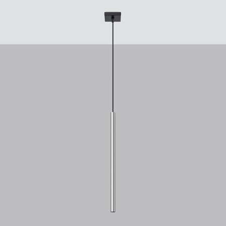 Sollux Lighting Lampa wisząca PASTELO 1 czarna SL.0469