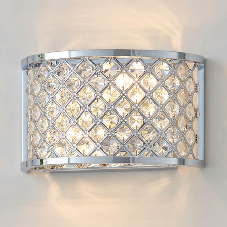 Kinkiet Endon Lighting Hudson HUDSON-2WBCH chrom
