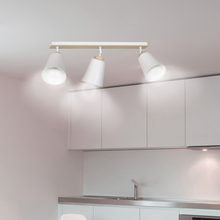 Lampa sufitowa ATLAS 3 WHITE Emibig 724/3 biały
