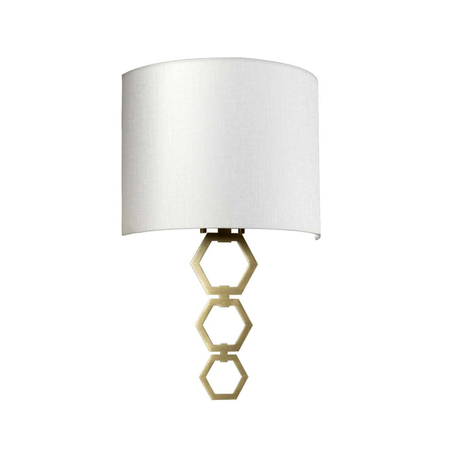 Kinkiet Elstead Lighting Clark mosiądz CLARK-MEDIUM-AB