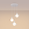 Sollux Lighting Lampa wisząca HYPERION 3P biały SL.1357