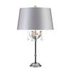 Lampa stołowa Elstead Lighting Amarilli patyna AML-TL-BLK-SIL