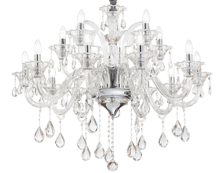 Żyrandol Ideal Lux 114170 Colossal SP15 Trasparente
