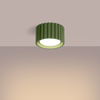 Sollux Lighting Plafon AURA 1 zielony oliwkowy Gx53 SL.1797