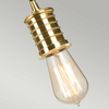 Lampa wisząca Elstead Lighting Douille czarny/mosiądz DOUILLE-P-BPB