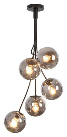 Lampa wisząca Rabalux Glory 3508 czarny matowy