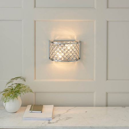 Kinkiet Endon Lighting Hudson HUDSON-2WBCH chrom
