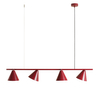 Lampa wisząca FORM Aldex 1108L15 czerwony