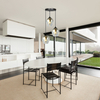 Lampa wisząca ISTAR 3 BL PREMIUM GRAFIT Emibig 680/3PREM czarny