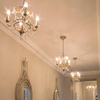 Żyrandol Elstead Lighting Gianna srebrny FE-GIANNA4