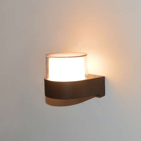 Kinkiet zewnętrzny Italux Marti OWL-4626-4K Czarny piaskowany